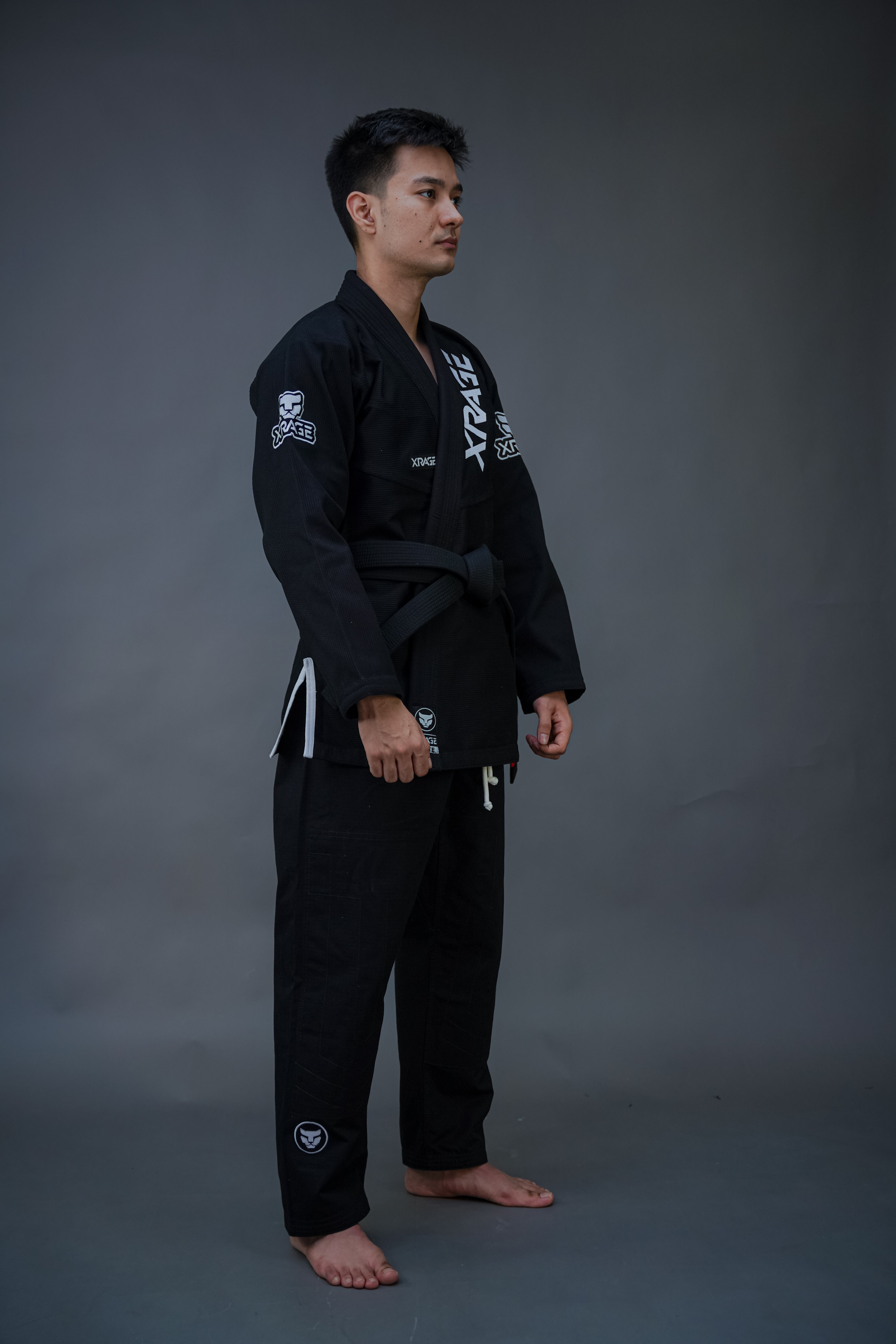 XRage Sports – Premium Men’s Jiu-Jitsu Gi (Black Edition)